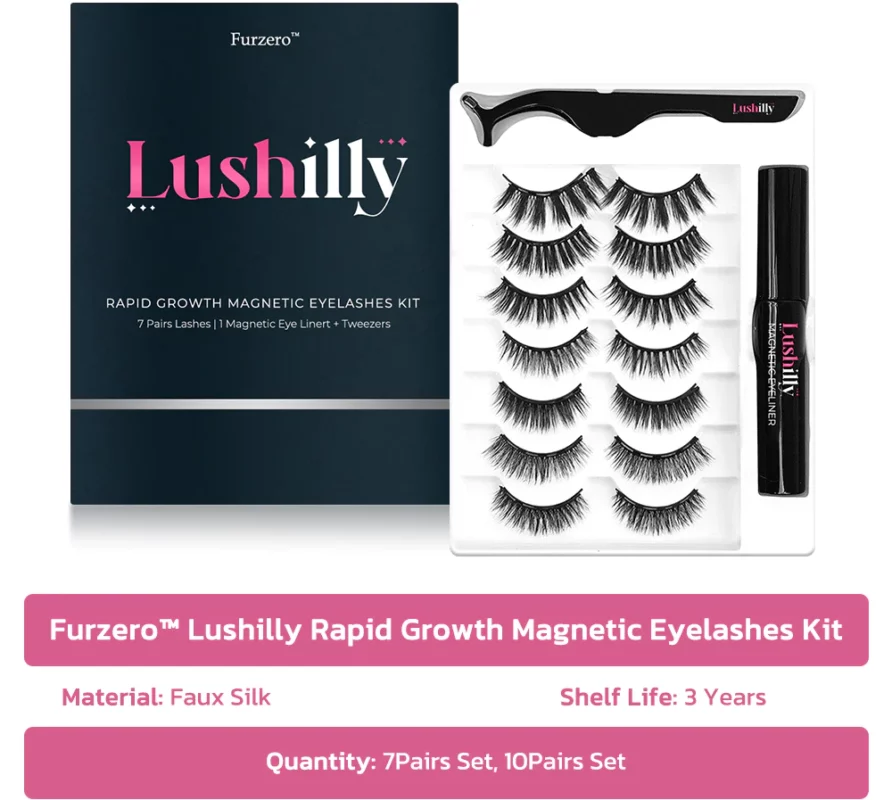 Furzero™ Lushilly Rapid Growth Magnetic Eyelashes Kit