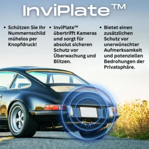 InviPlate™ LCD-Autokennzeichenschutz