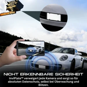 InviPlate™ LCD-Autokennzeichenschutz