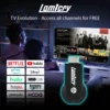 Lamicry™ Mini TV Streaming-Gerät - Zugang zu allen Kanälen kostenlos - keine monatliche Gebühr