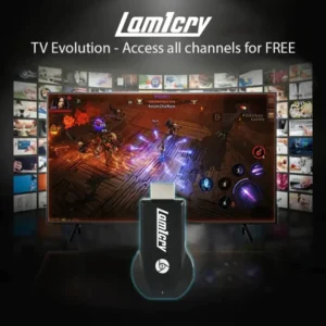 Lamicry™ Mini TV Streaming-Gerät - Zugang zu allen Kanälen kostenlos - keine monatliche Gebühr