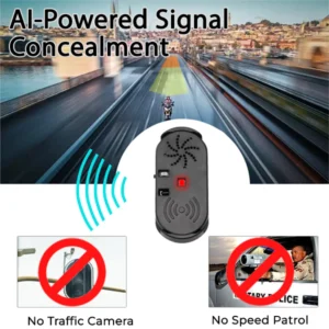 Lyseemin™ AI-Techology Motorcycle Signal Concealer Device