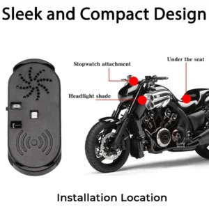 Lyseemin™ AI-Techology Motorradsignalverdeckungsgerät