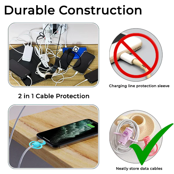 Lyseemin™ Holographic Cable Organizer & Protector