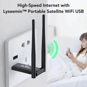 Lyseemin™ Portable Satellite WiFi USB