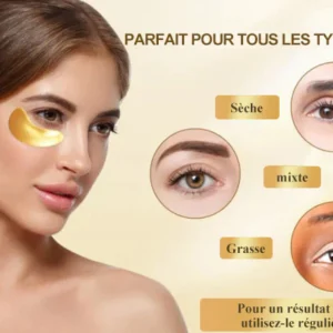 Nouvelle recherche - Patch pour les yeux en or 24K