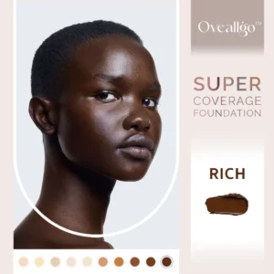 Oveallgo™ Easy Blend Coverage Foundation with Buffing Brush