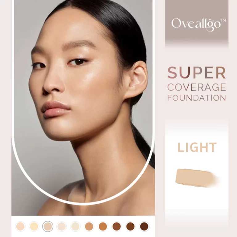 Oveallgo™ Easy Blend Coverage Foundation with Buffing Brush