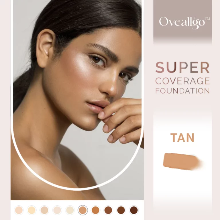 Oveallgo™ Easy Blend Coverage Foundation with Buffing Brush