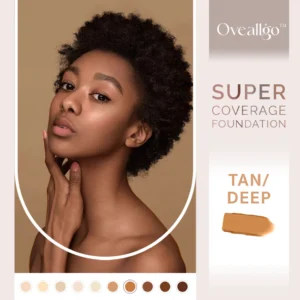 Oveallgo™ Easy Blend Coverage Foundation with Buffing Brush