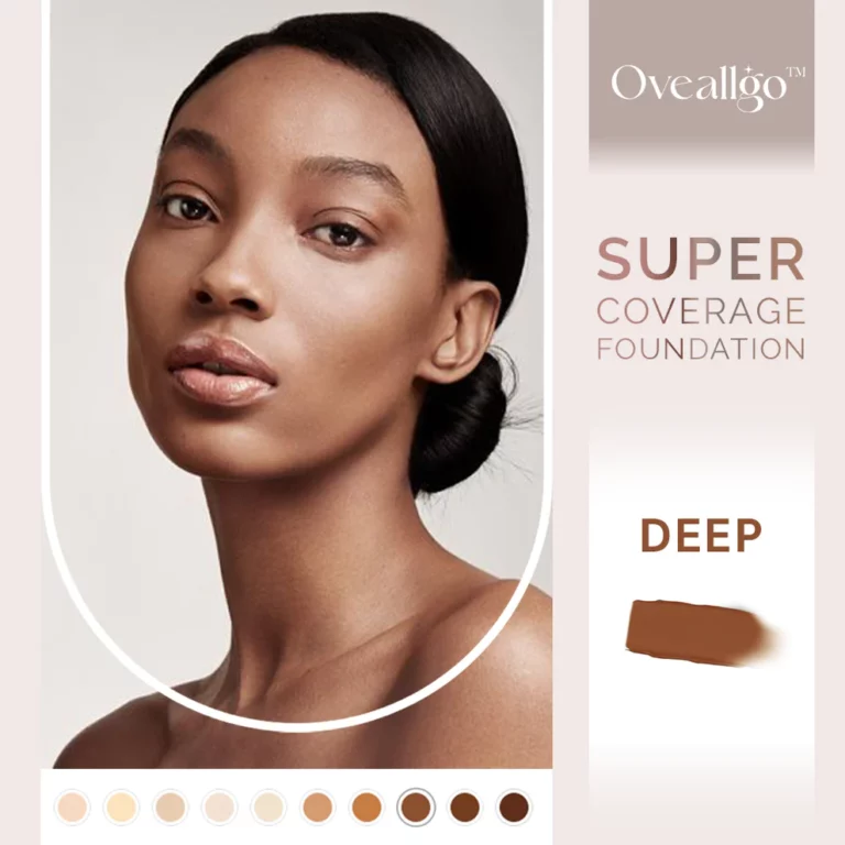 Oveallgo™ Easy Blend Coverage Foundation with Buffing Brush