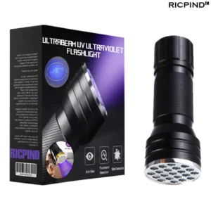 RICPIND 2 UltraBeam UV Ultraviolet Flashlight