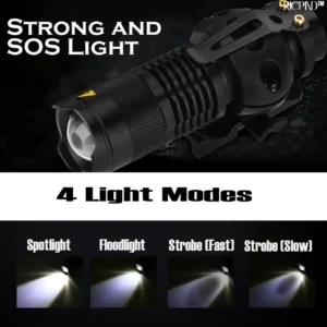 RICPIND 50M Volt Power Guardian USB Flashlight