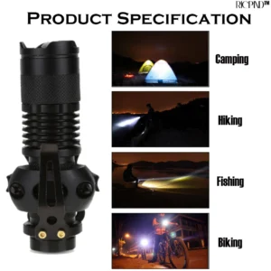 RICPIND 50M Volt Power Guardian USB Flashlight