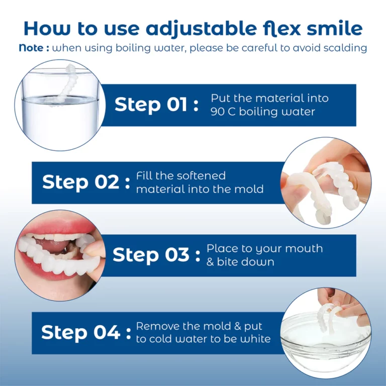 RICPIND Adjustable Flex SmileTeeth