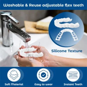 RICPIND Adjustable Flex SmileTeeth