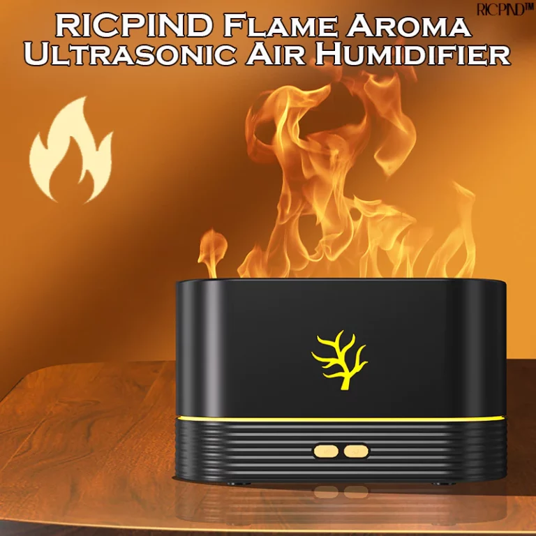 RICPIND Flame Aroma Ultrasonic Air Humidifier