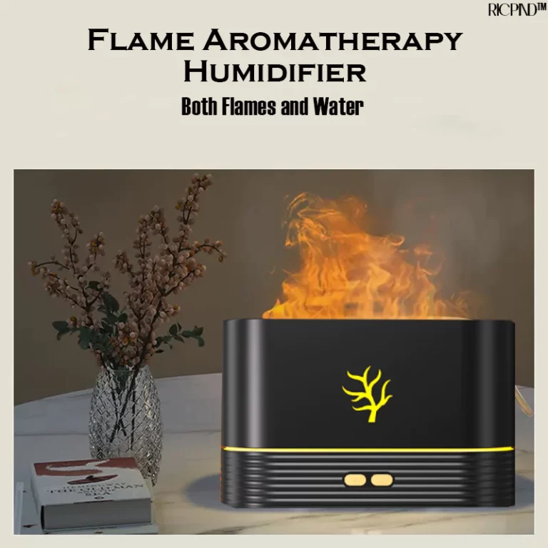 RICPIND Flame Aroma Ultrasonic Air Humidifier