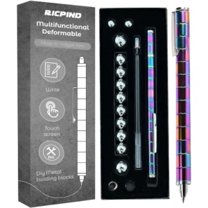 RICPIND Multifunctional Deformable Magnet Fidget Pen