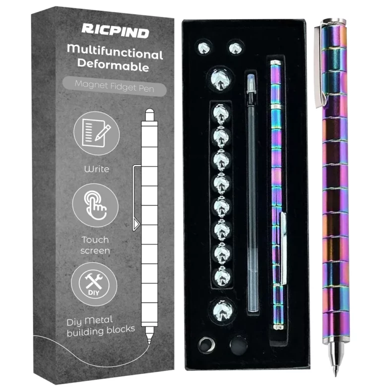 RICPIND Multifunctional Deformable Magnet Fidget Pen