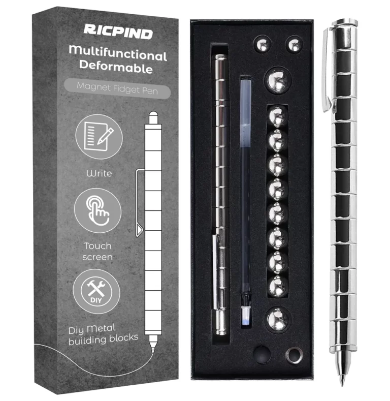 RICPIND Multifunctional Deformable Magnet Fidget Pen