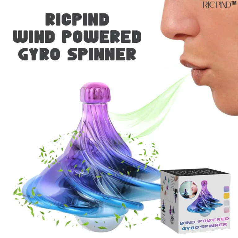 RICPIND Wind-powered Gyro Spinner