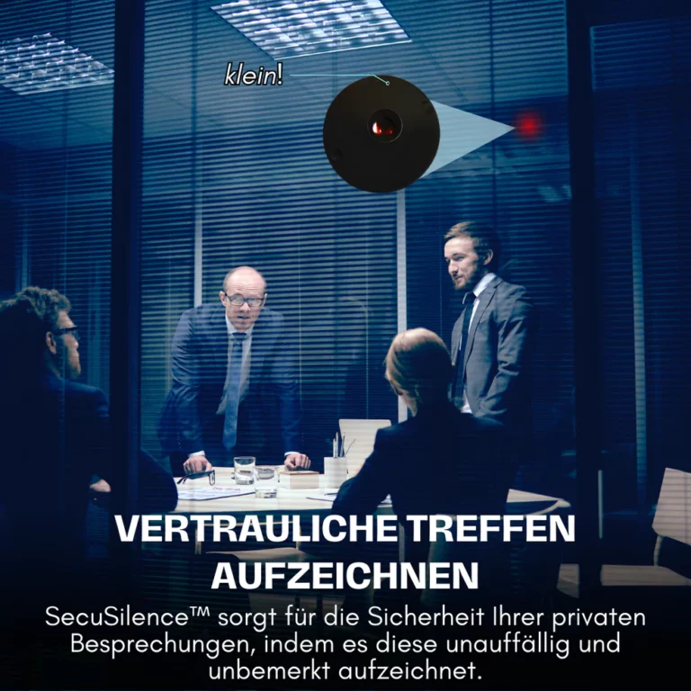 SecuSilence™ Drahtlose Minikamera