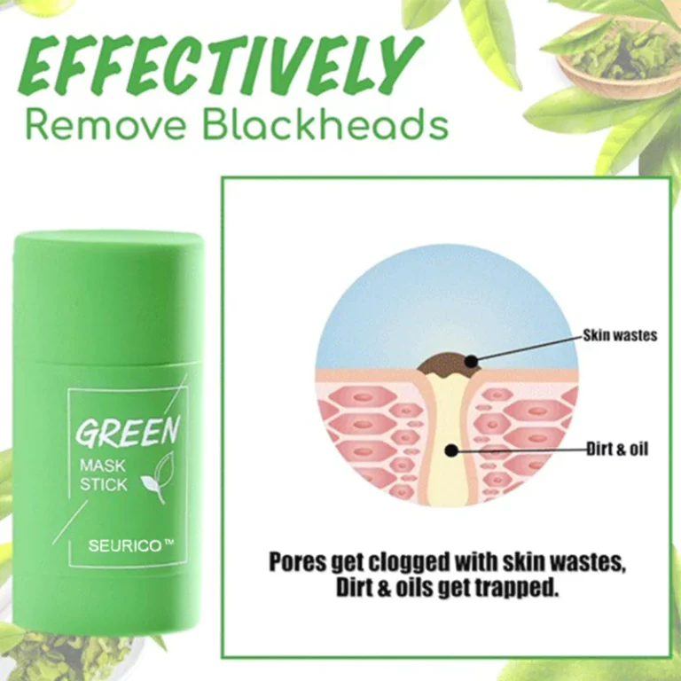 Seurico™ Green Tea Clay Mask Stick For Oil Control