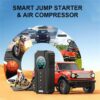 Seurico™ Smart Multipurpose Air Compressor - Jump Starters - Battery Charging Systems