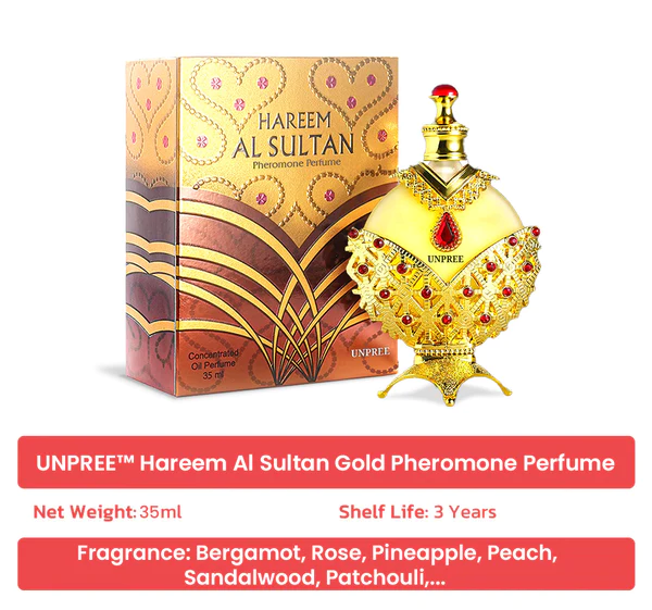 UNPREE™ Hareem Al Sultan Gold Pheromone Perfume