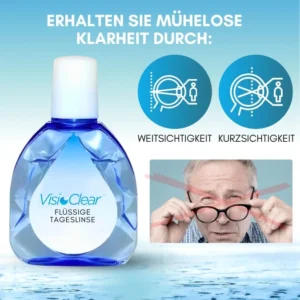 VisioClear™ Flüssige Tageslinse