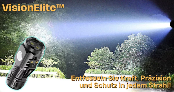 VisionElite™ LEISTUNGSSTARKE Taktische Taschenlampe