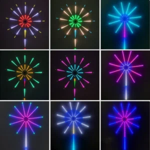 WiFi Bluetooth Smart Fireworks Led Light