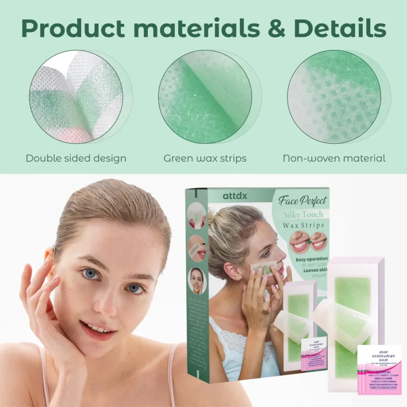 ATTDX FacePerfect Precise Area Facial Wax Strips