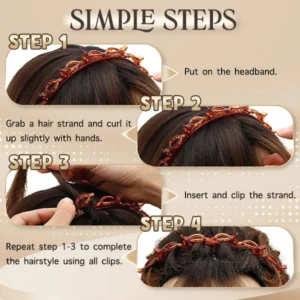 Aexzr™ Easy-twist Clip Headband