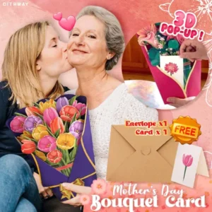 Cithway™ Mother's Day Pop-up Bouquet Card