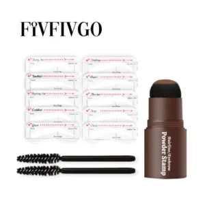 Fivfivgo™ 3-in-1 Haaransatz Abdeckpuder Stempel