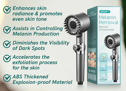 GFOUK™ Melanin Removal Booster Showerhead