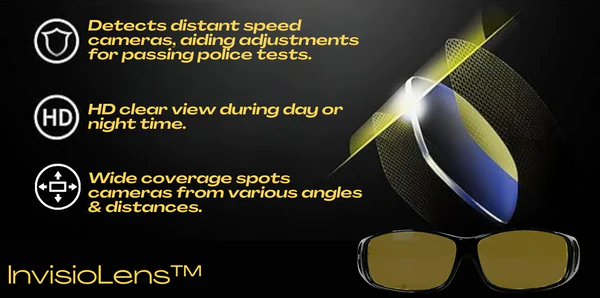 InvisioLens™ Anti-Speeding Infrared Glasses