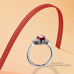 Luxurious Ruby Gem Stone Ring