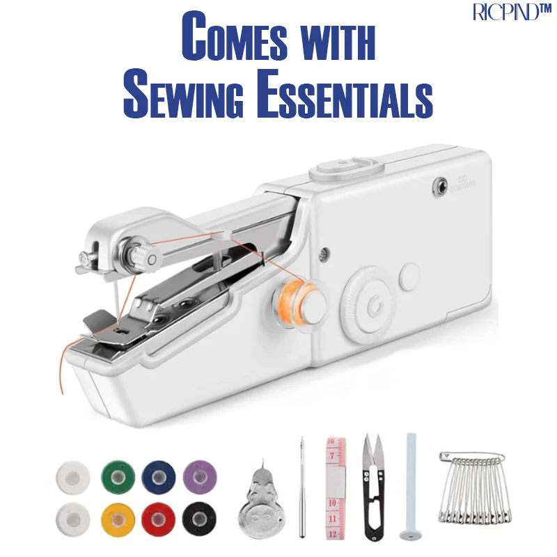 RICPIND Portable Handheld Mini Sewing Machine