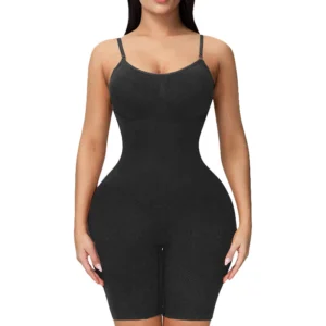 Seamless Adjustable Straps Shaping Full BodySuit