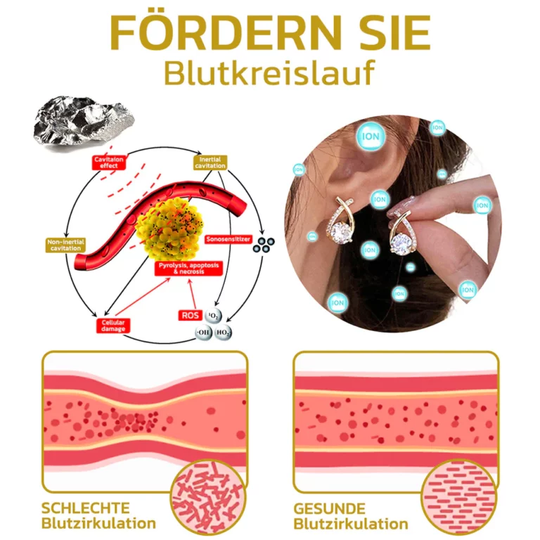 flysmus™ BAISO Lymphvity Germanium Ohrringe