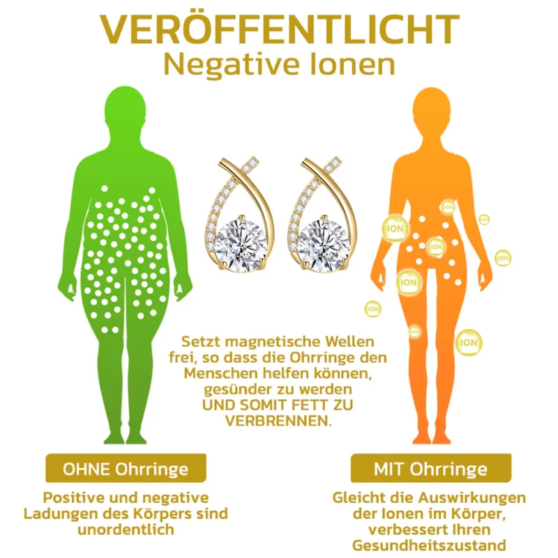 flysmus™ BAISO Lymphvity Germanium Ohrringe