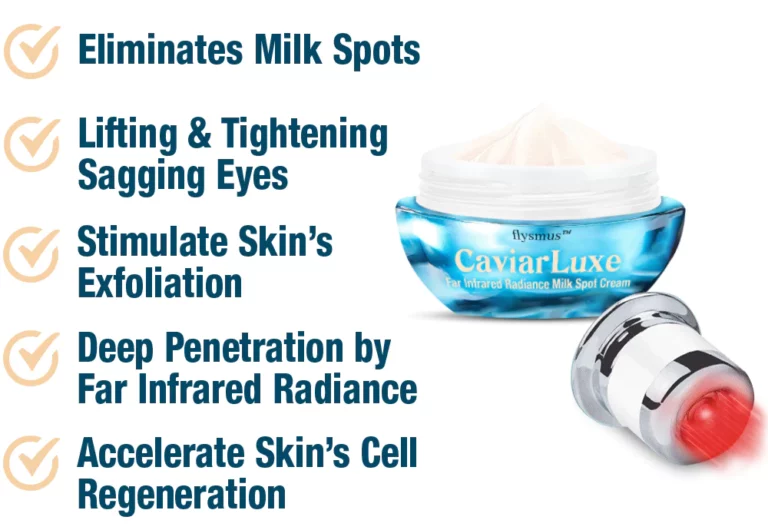 flysmus™ CaviarLuxe Far Infrared Radiance Milk Spot Cream