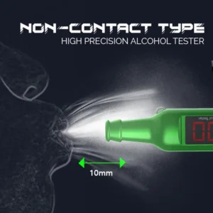 iRosesilk™ Portable Mobile Breathalyzer Keychain