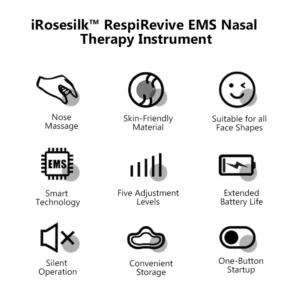 iRosesilk™ RespiRevive EMS Nasal Therapy Instrument