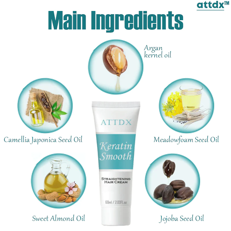 ATTDX Keratin Shine Hair Straightening Cream