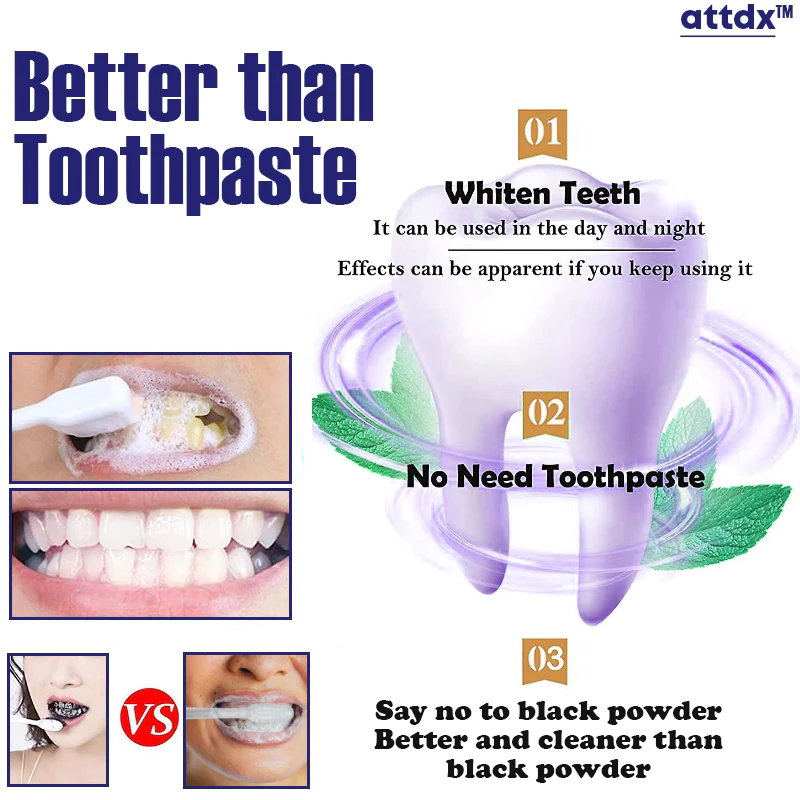 ATTDX PearlShine RepairDental Tooth Powder
