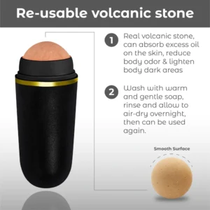 ATTDX Volcanic Mineral Absorbing Roller Stick